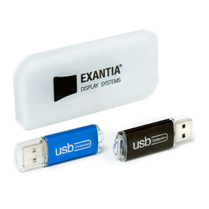 USB Key black and white