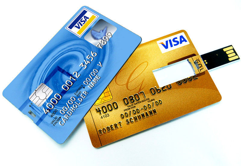 Custom credit card usb flash drive