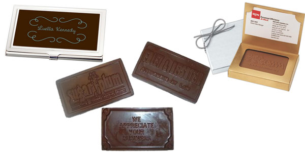 Chocolate-and-Business-Card-Holder