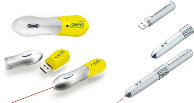 Promotional USB laser pointers