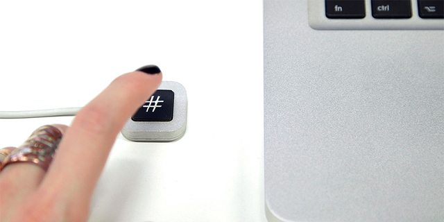 The HashKey: Speed Up Your Tweets with the USB Hashtag Key