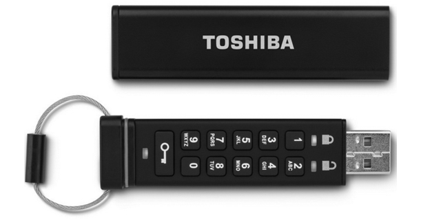 Toshiba Announces a USB Stick with Keypad Passkey