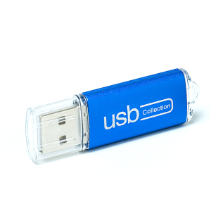 Clear USB flash drive