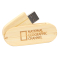 Branded wooden USB twister stick