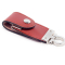 Leather keyfob USB personalised stick