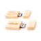 Promotional Wooden square USB flash drive
